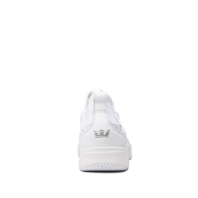 Supra Mens TITANIUM White/white Low Top Shoes | CA-97118